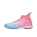 Белый и Синий smash nails