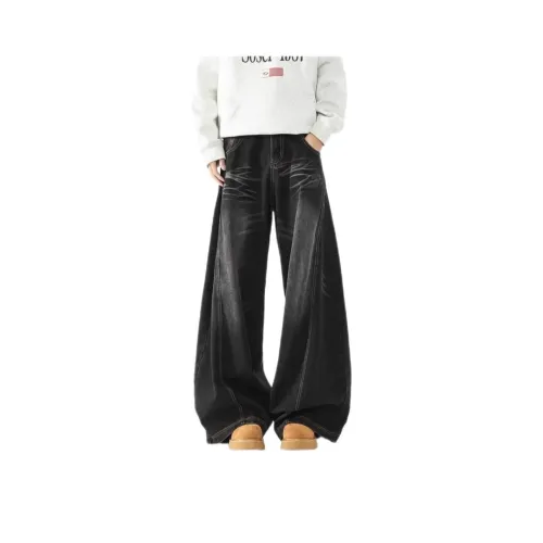 GOYN Мужские черные джинсы