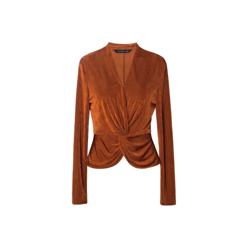 ROEYSHOUSE Карамель Женские Рубашки