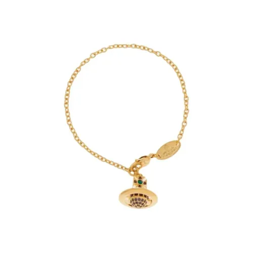 Vivienne Westwood Каменные браслеты женские золотые
