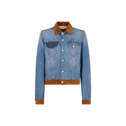 MARNI x SLAWN SOLDIER FW25 Деним Куртка Мужская