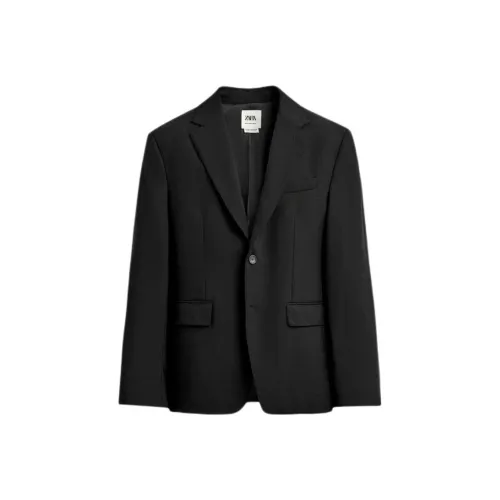 ZARA Черные Мужские Деловые Костюмы
