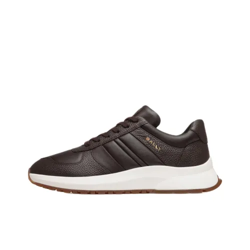 BALLY OUTLINE Низкий топ Повседневная обувь Мужская Коричневый