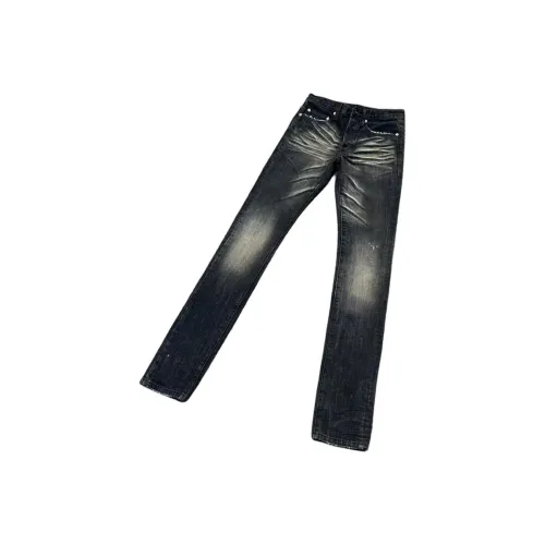 Chisportate Черные Унисекс Джинсы