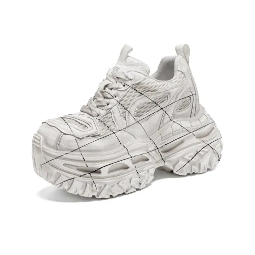 Стук для обуви Floral Language Низкий Топ Толстая подошва Женская