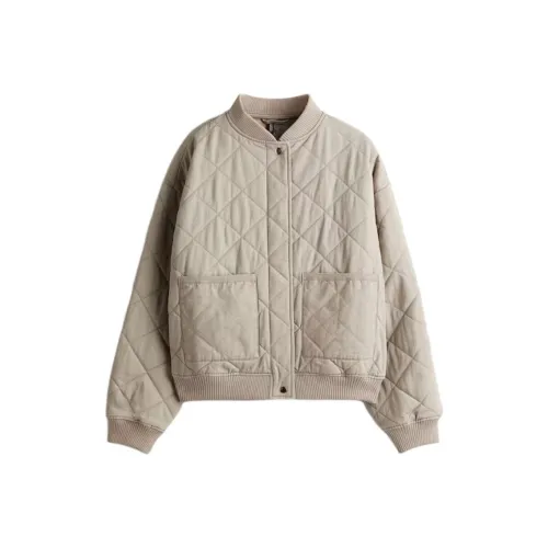 H M Светло-янтарный Женский Куртки