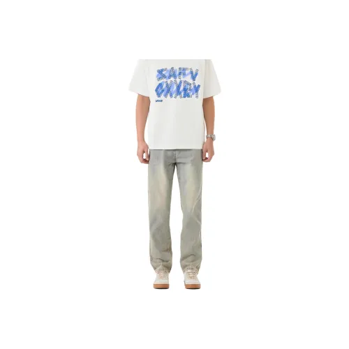 ENPofficial Ностальгический синий Мужские Джинсы