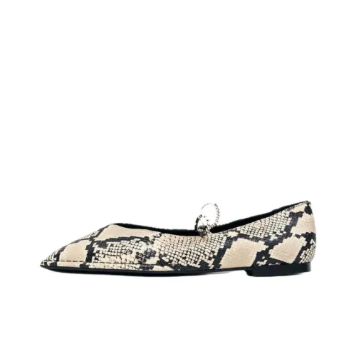 ALOHAS Sway INDO Повседневная обувь 0,5 см Женская Бежевая