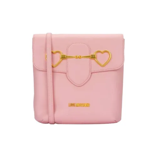 LOVE MOSCHINO Сумка через плечо из искусственной кожи женская розовая