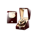 Эбони с текстурой + Белая кожа [2 слота для часов]