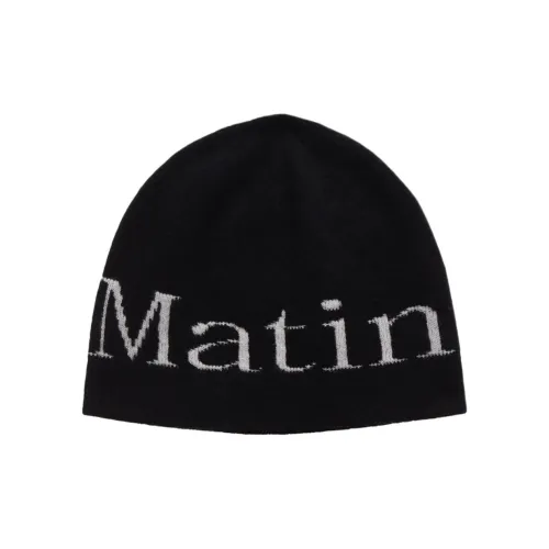 MATIN KIM Нейлон Шапки-бини Унисекс Черный Серый