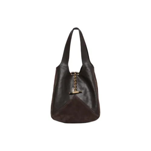 Chloe Сумка из коровьей кожи Маленькая Женская Умбра