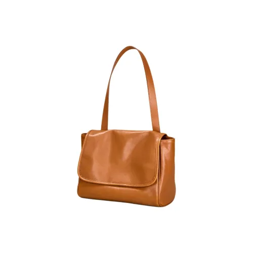 KAISER Первый слой Растительное дубление Коровья кожа Сумка на плечо Женская Многоцветная