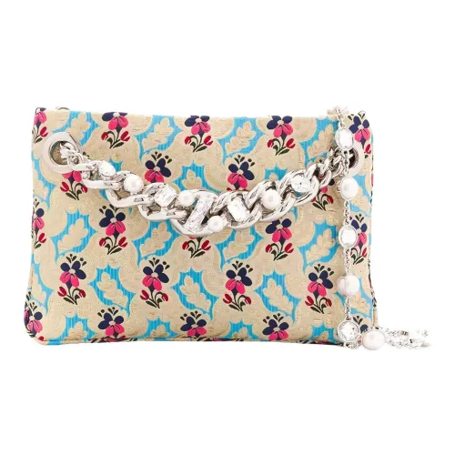 MIU MIU Ткань Сумка Сумка через плечо Женская Многоцветная