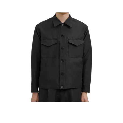 UNITED TOKYO FW25 Шерсть Linen CPO Куртки и Пальто Мужской