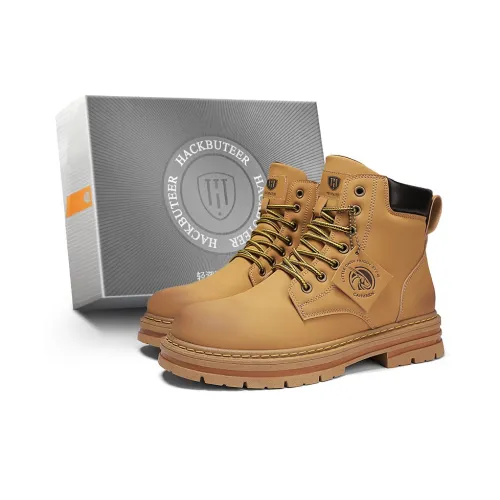 HACKBUTEER Ankle Длина (размер в длину) Мартин Boot Men's Box Включено