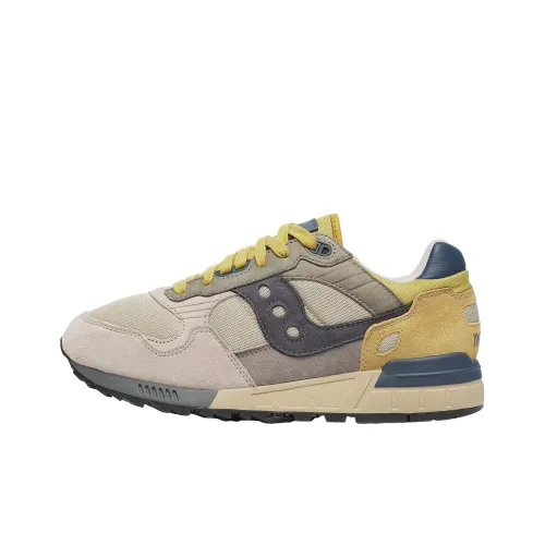 Saucony Shadow 5000 Дышащие Поддерживающие Беговые Кроссовки Унисекс Бежевые Желтые