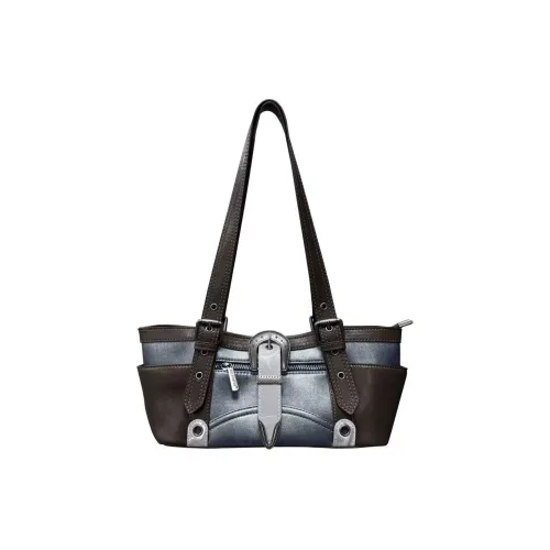 CULTIVATOR ПУ (полиуретан) Сумка через плечо Средняя Женская Коричневый Бежевый