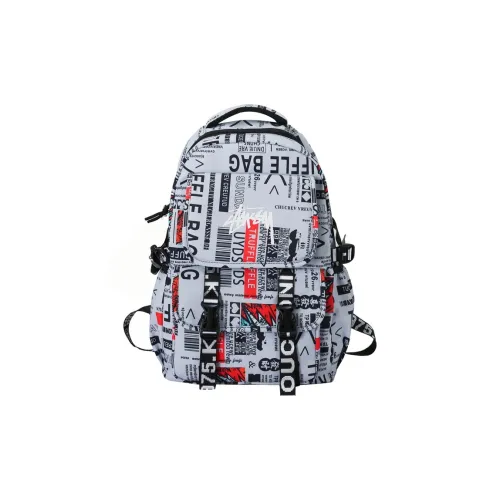 Xmithie Нейлон Рюкзак Стандартный Унисекс Серый Черный Синий