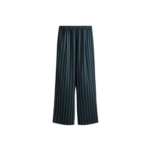 H M Морской Синий Зеленый Женские Повседневные Брюки