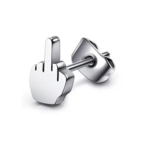 BLESSED BULLET Сплав Серьги-гвоздики Унисекс