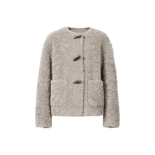 Hopeshow Mist Gray 075 Женская меховая одежда