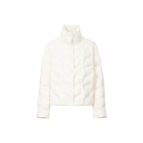 Hopeshow Экрю 004 Женские Пуховики