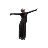 Темный кофейный комплект одежды