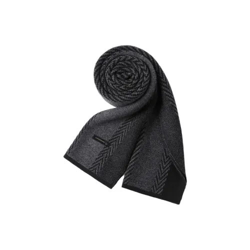 CARDANRO Шарфы из овечьей шерсти вязаные Мужской