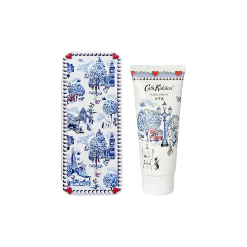Cath Kidston Винтаж Освежающий Крем для рук Коробка Железная коробка Упаковка Чай Ароматический Увлажняющий Гидратирующий 100г