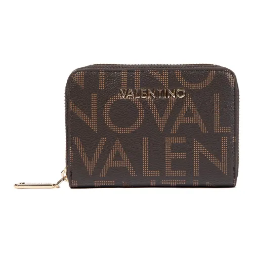 Valentino Кошелек из искусственной кожи маленький женский коричневый