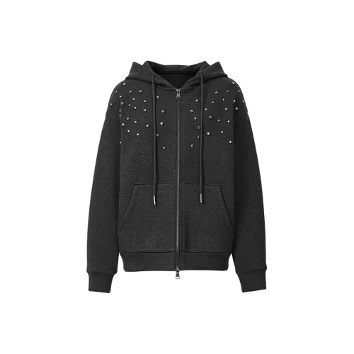 Hopeshow Темно-серый 080 Женские Свитшоты