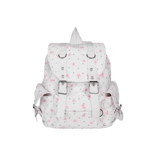 CREAM BEAR Нейлоновый рюкзак стандартный для подростков белый черный светло-синий