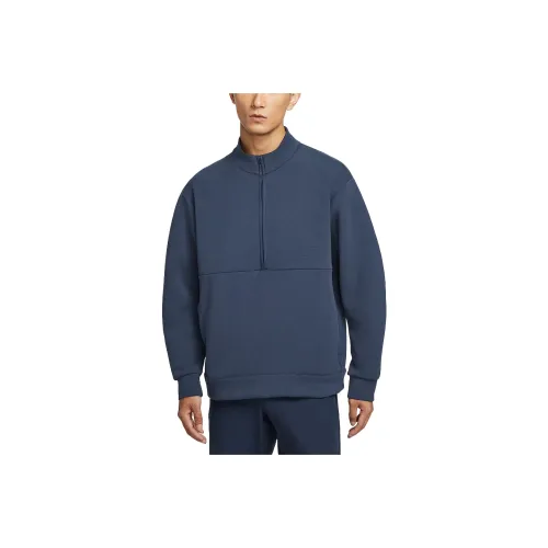 nike Dri Fit Морской Синий Мужские Толстовки