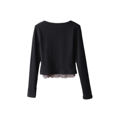 XIMENG Премиум Серый Женские T-рубашки