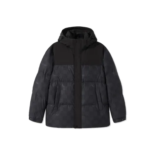 Cabbeen Угольный Черный 01 Мужской Пух