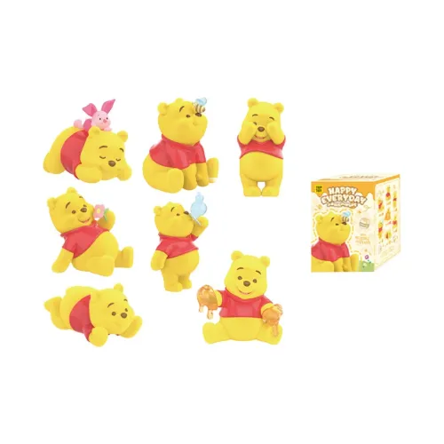 TOP TOY X Disney Winnie The Pooh Collection Счастье Слепые коробки Один Mystery Коробка Целая коробка 6 шт