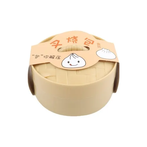 Деревянные шары Creative Stress Relief Паровая булочка Отскок Поршневая вилка Игрушка Сжимаемый игрушечный предмет