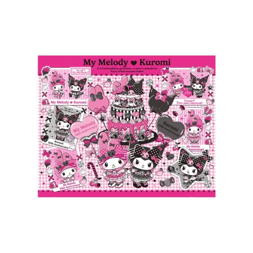 3D JP Sanrio Family Collection Плоская подошва Пластик Головоломки 1200 шт. H4057