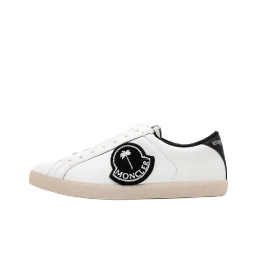 Moncler Low Топ Скейтборд Кроссовки Мужские Белые