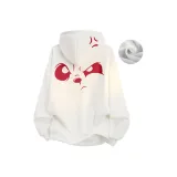 Белый/Красный [Флисовая подкладка]