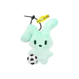 Кикинг Футбол Зеленый Кролик & Белый Круг & Черный Шнур & Желтый Ремешок