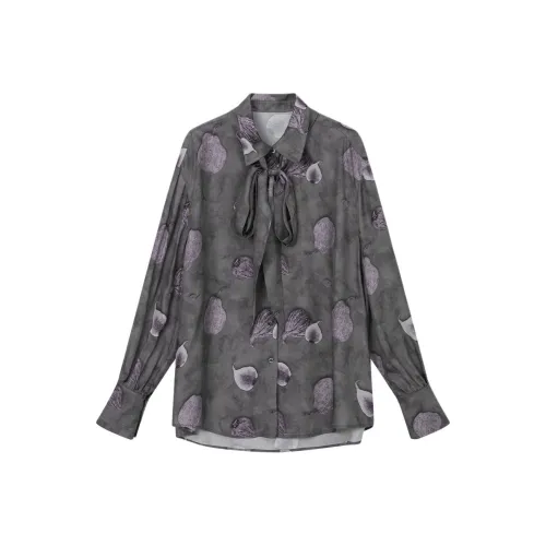 THE SEA LIFE Фиолетовые Женские Рубашки