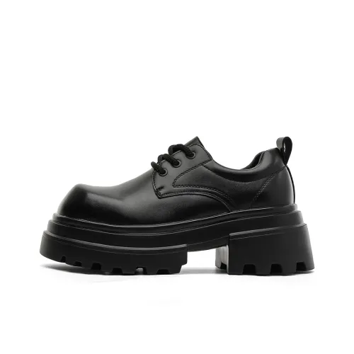 Chi Wolf Британский стиль Платформа Увеличение высоты Унисекс