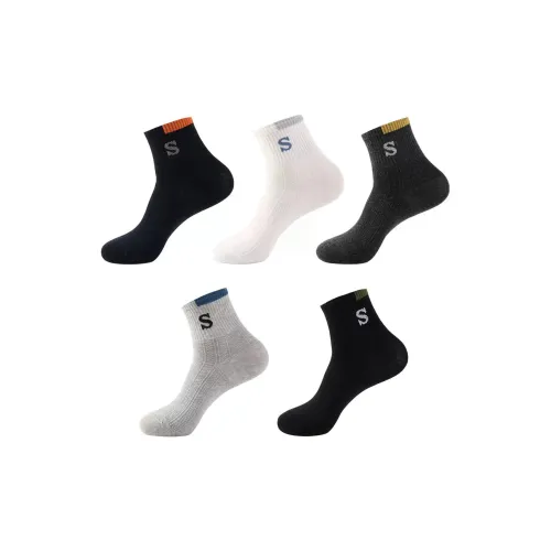 MAXDAVID G1104 Смешанный цвет Мужские носки до икры MID