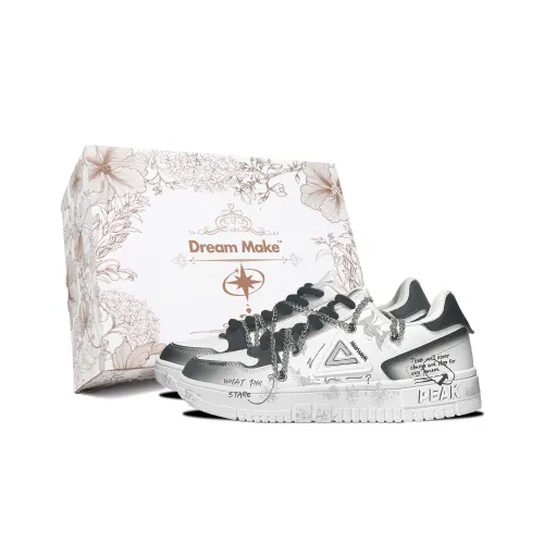 PEAK Air Force One Скейтборд Кроссовки Низкие Белые Мужские