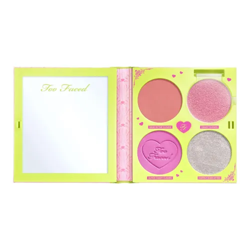 Too Faced 4 цвета Блестящий Коллекционный Пластина Легко Смесь Естественный 10г