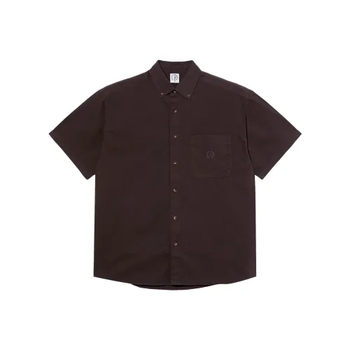POLAR SKATE CO Шоколад Унисекс Рубашки