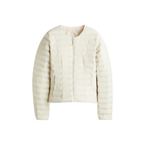 H M Light Beige Women's Jackets H M Светло-бежевые женские куртки