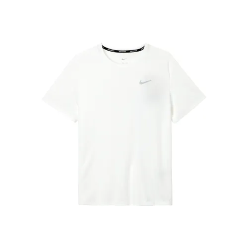 Nike Dri Fit UV MILER T Рубашка Мужская Белая
